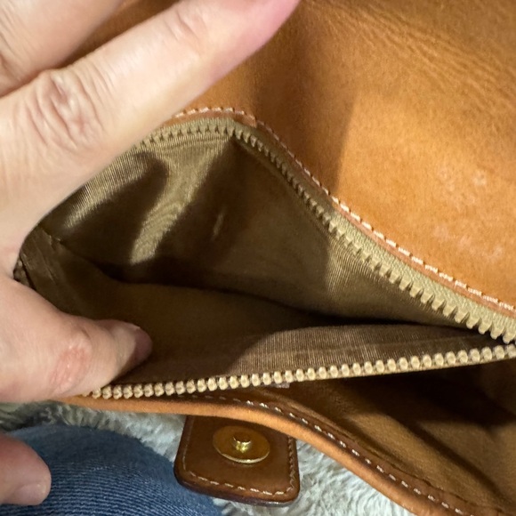 Vintage Celine Macadam Canvas & Leather Crossbody Bag - Picture 11 of 13